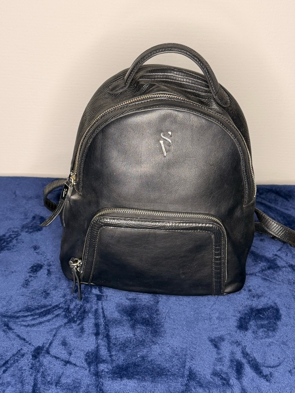 Simply Vera Vera Wang Black Sorrento Backpack